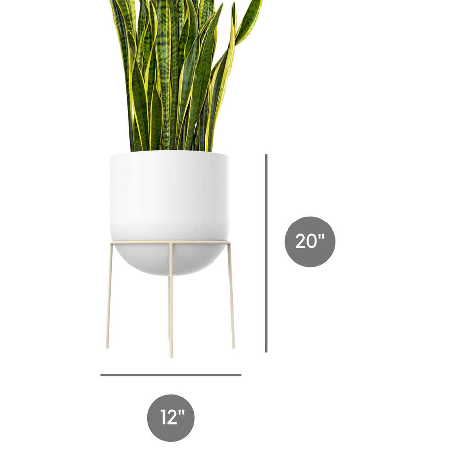 Plant Stand & Pot