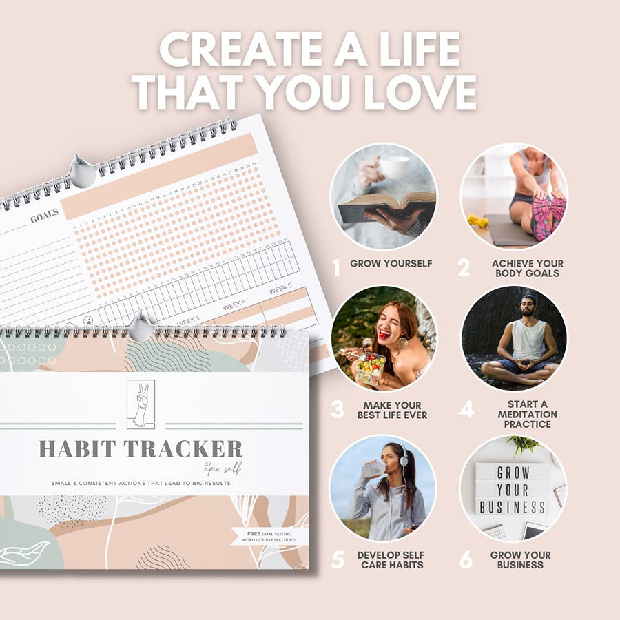 Habit Tracker Calendar by Epic Self