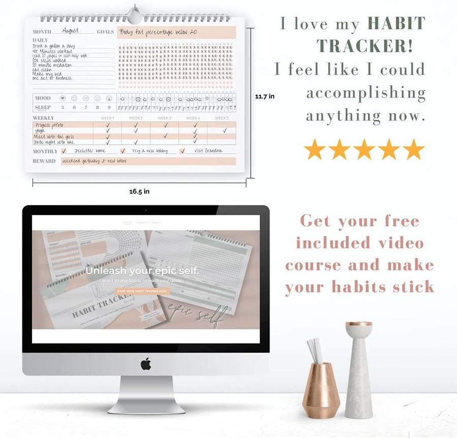 Habit Tracker Calendar by Epic Self